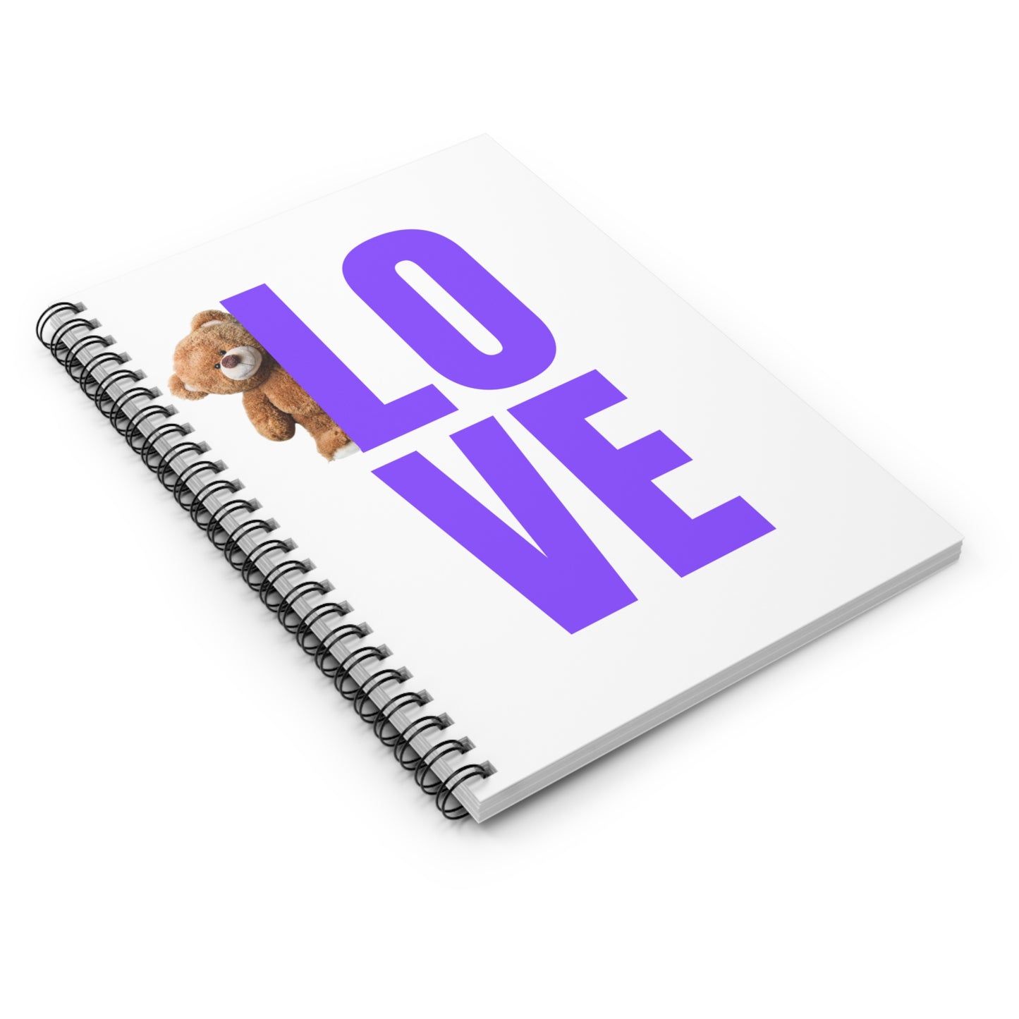 Love Bears Spiral Notebook - Perfect for Students and Gift-Givers