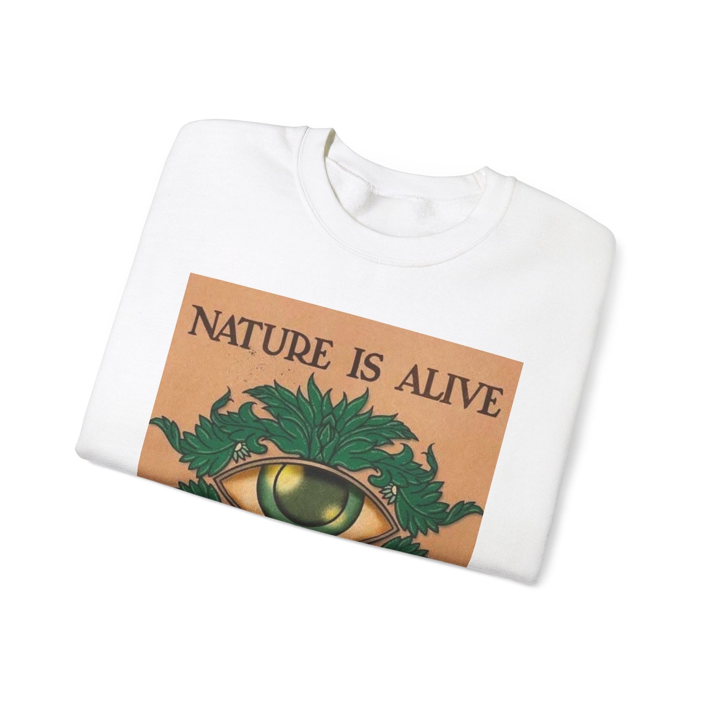 Nature Talk Crewneck Sweatshirt - Outdoor Lover, Earth Day Gift, Wilderness Apparel, Hiking Top, Eco-Friendly Jumper