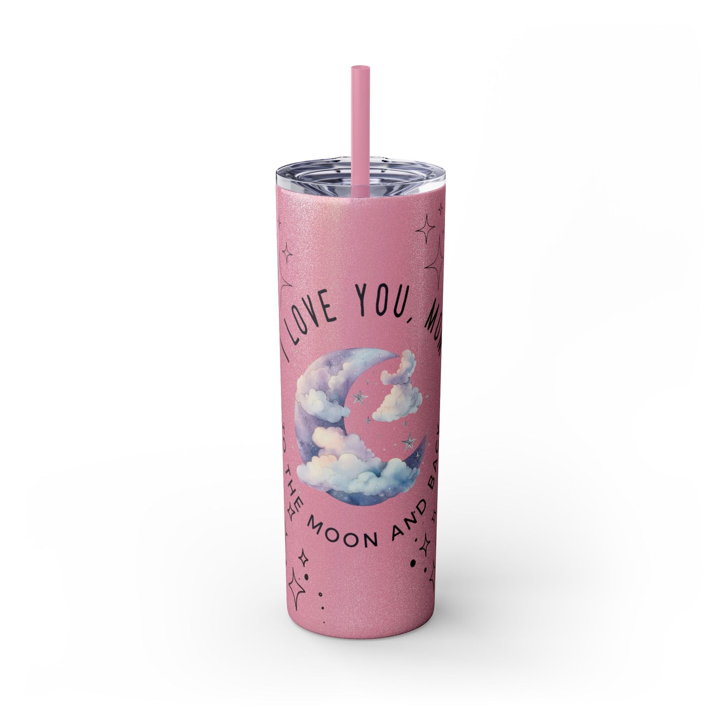 Skinny Tumbler with Straw, 20oz