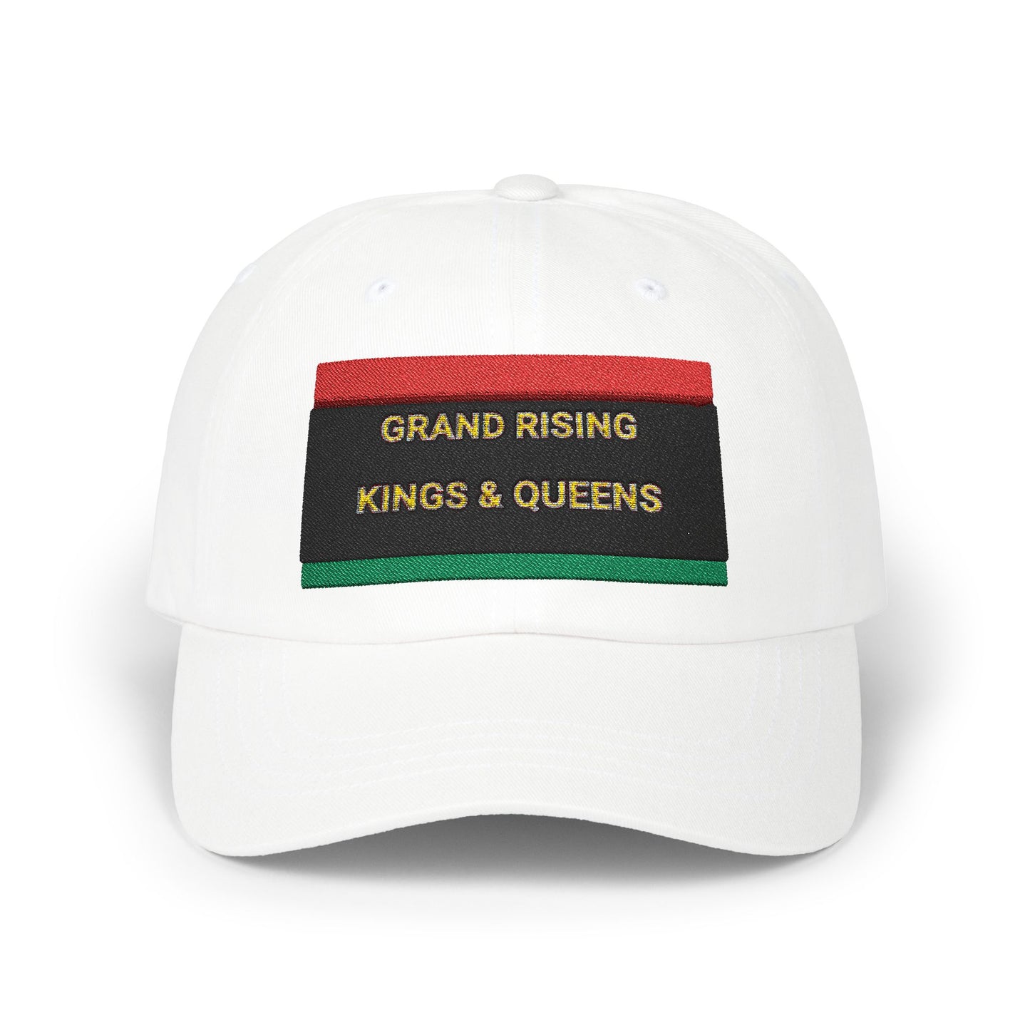 Empowering Grand Rising Dad Cap | Unisex Fashion Hat, Adjustable Cap for Kings & Queens, Perfect Gift for Father's Day, Celebrations,