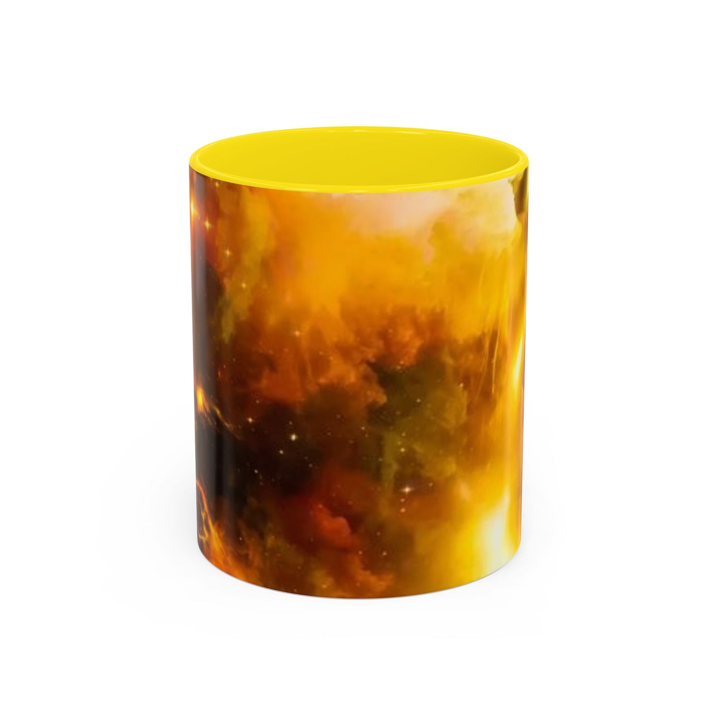 Cosmic Vibe Coffee Mug, Galaxy Ceramic Cup, Space Lover Gift, Celestial Art Mug, 11oz and 15oz Sizes