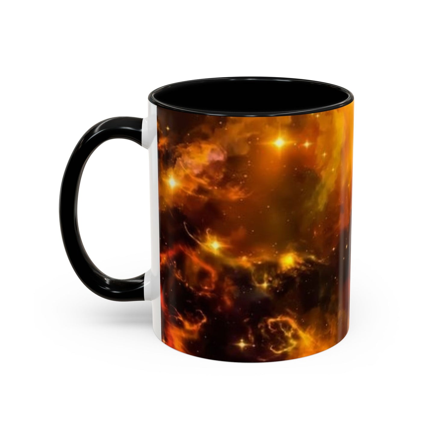 Cosmic Vibe Coffee Mug, Galaxy Ceramic Cup, Space Lover Gift, Celestial Art Mug, 11oz and 15oz Sizes