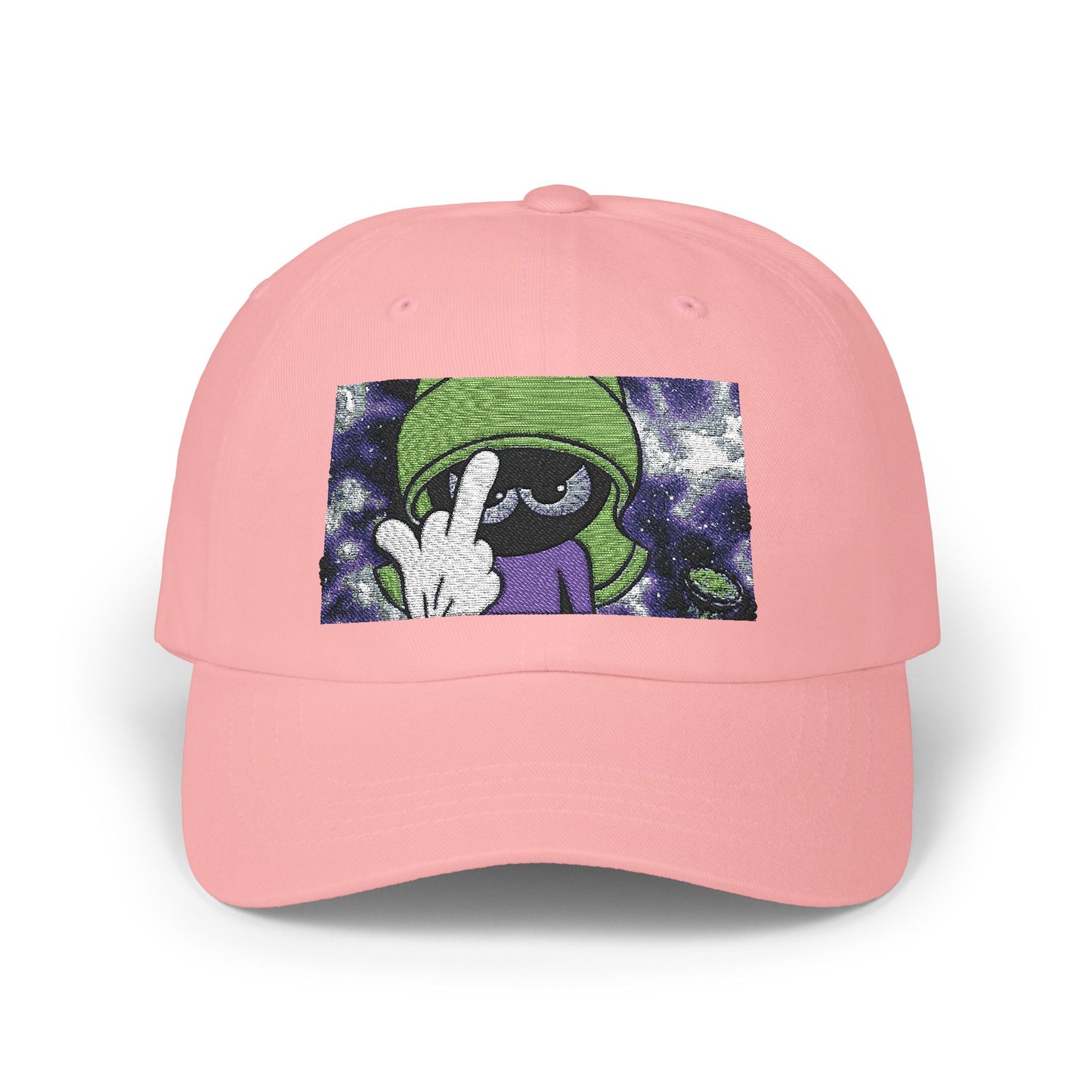 Galactic Vibe Classic Dad Cap with Marvin Design