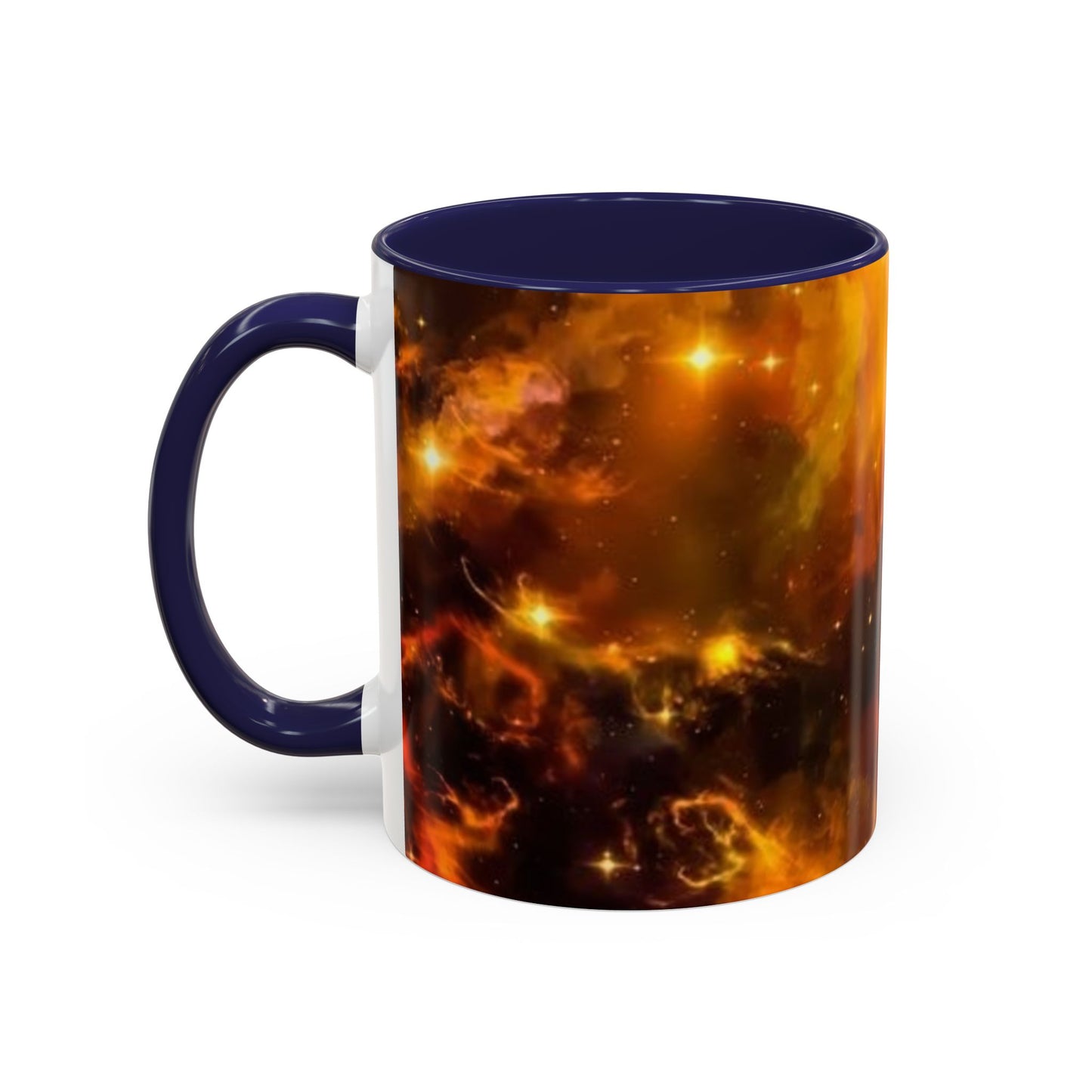 Cosmic Vibe Coffee Mug, Galaxy Ceramic Cup, Space Lover Gift, Celestial Art Mug, 11oz and 15oz Sizes