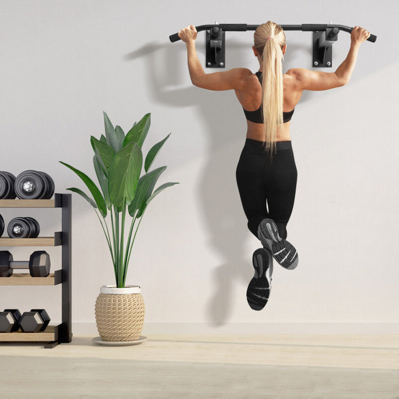 Wall Mounted Multi-Grip Pull up Bar with Foam Handgrips